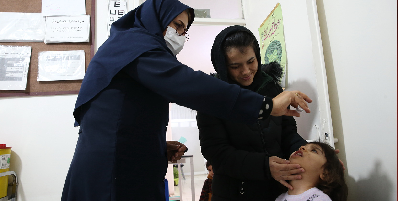   کمپین واکسیناسیون در جمعیت مهاجر خارجی 